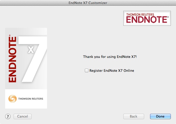 endnote x7.7 product key