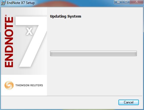 Endnote X7 for Windows Installation Instructions
