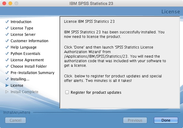 how to activate spss 23