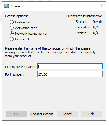 A screenshot of a computer license

Description automatically generated